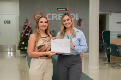 Cooperada da Cresol Vale das Ãguas PR/MG Ã© contemplada com prÃªmio de R$ 100 mil reais 